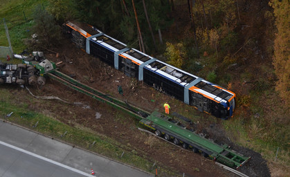 Millionenschaden nach schwerem Unfall auf A9