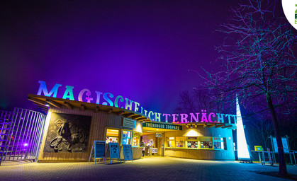 "Magische Lichternächte" beginnen im Zoopark Erfurt 