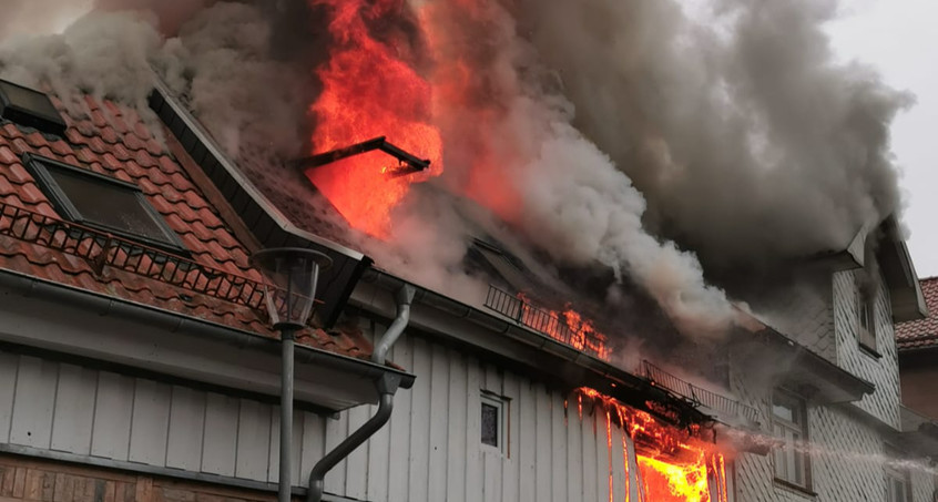 Großbrand in Steigerthal: Brandursache geklärt - Spendenkonto für Opfer