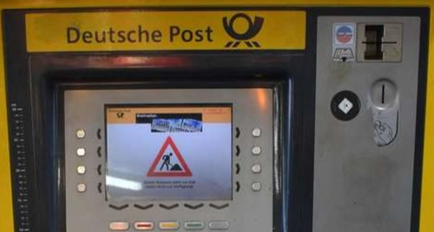 "Tschüss, Briefmarkenautomat!" - Post verabschiedet sich vom Auslaufmodell