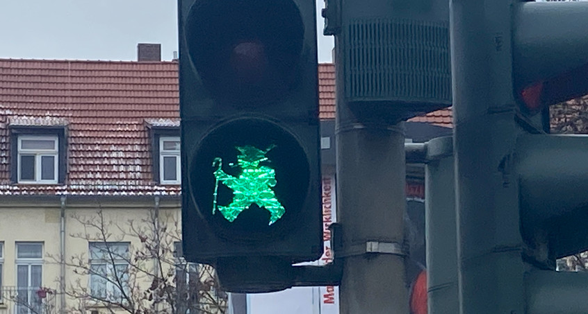 Fallen die besonderen Erfurter Ampelmännchen neuer Technik zum Opfer? 