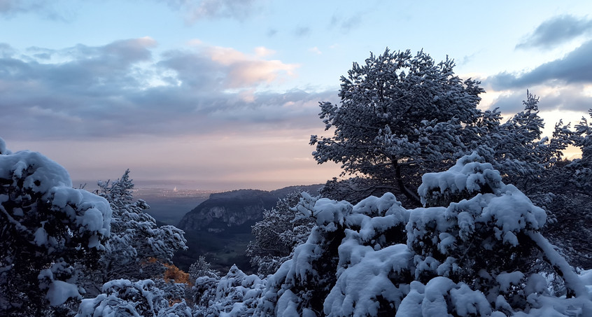 Schneechaos auf Mallorca