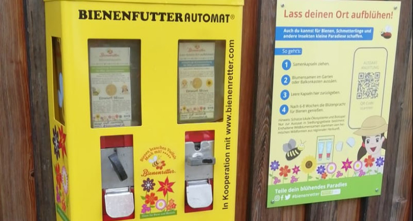 Sömmerda bekommt eigenen Bienenfutter-Automaten 
