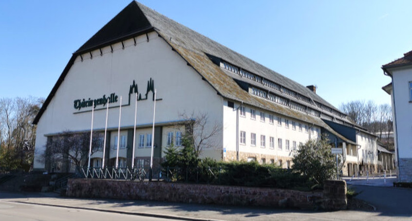 Dach der Thüringenhalle ist einsturzgefährdet - Giesinger-Konzert verlegt