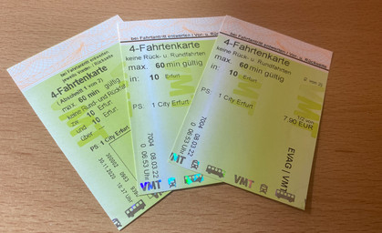 Kein Umtausch von angebrochenen 4-Fahrten-Tickets: Verbraucherzentrale mahnt VMT ab 