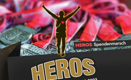 Jetzt Startplatz für vierten "HEROS" Spendenmarsch gewinnen!