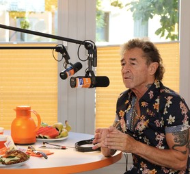 2019: Peter Maffay zu Besuch bei LandesWelle 