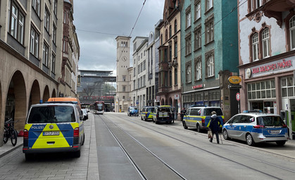 Mehrere Polizisten bei Einsatz in Erfurt verletzt 