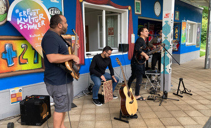 Projekt "Kultur am Fenster" bringt Live-Musik an den Wiesenhügel