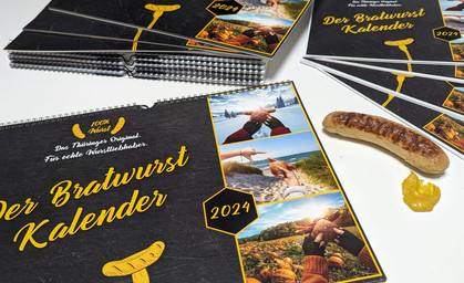 Durchs Jahr mit der Wurst - Altenburger bringen Bratwurstkalender heraus 