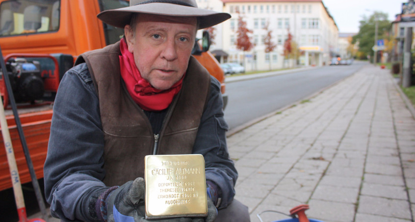 Neue Stolpersteine in Nordhausen