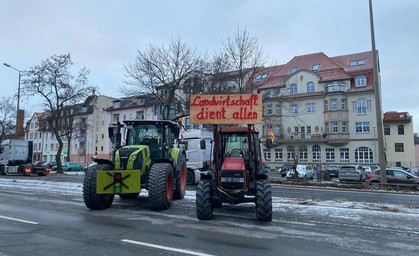 Bauernproteste in Thüringen