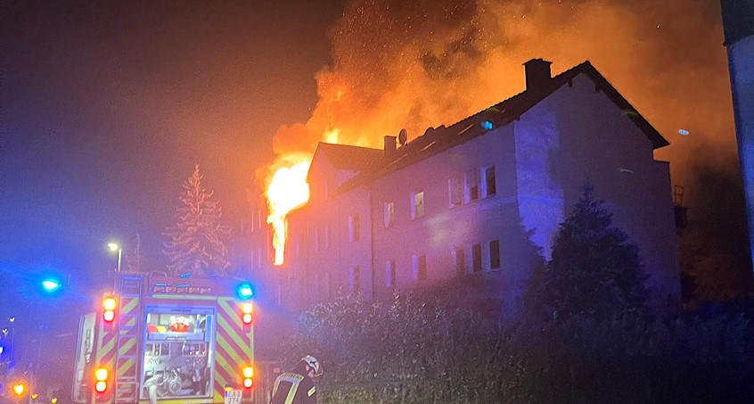 Verheerender Brand in Eisenach - Stadt richtet Spendenkonto ein 
