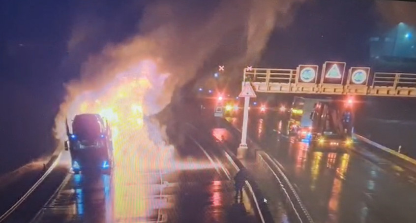 Brand im Tunnel - wie verhalte ich mich richtig?