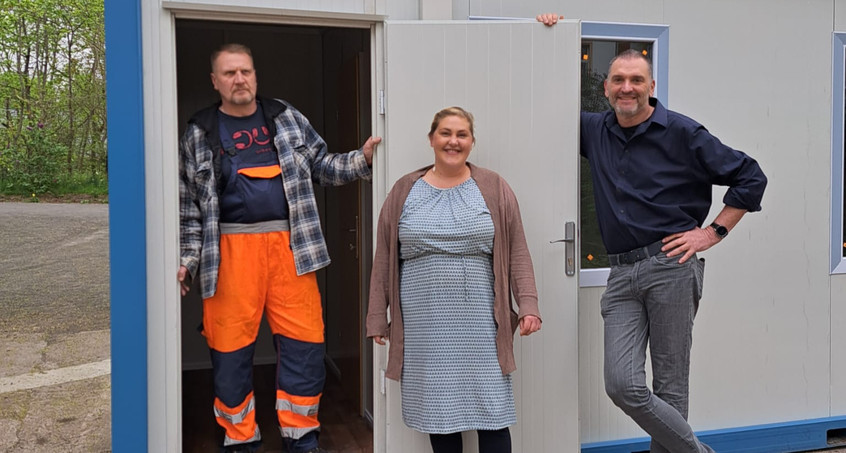 Deswegen bekommen Erfurts Stadttauben ihren eigenen "Wohn-Container"