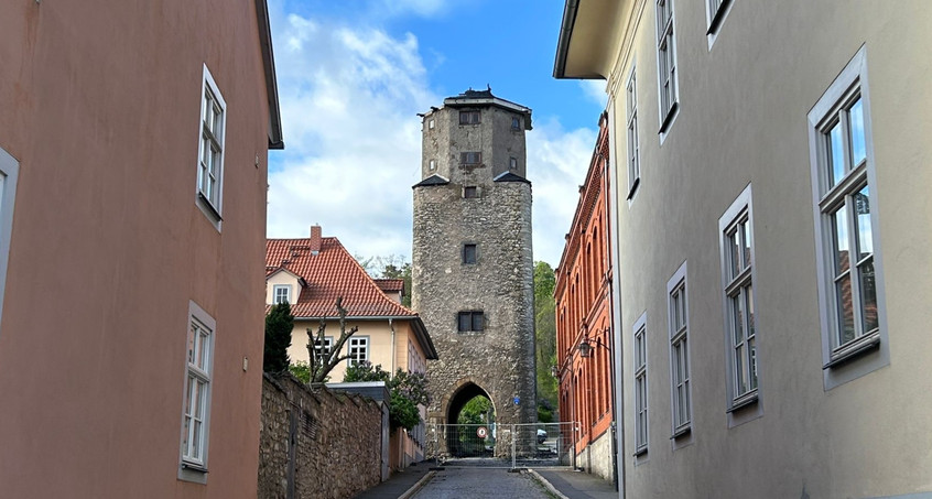 "Unser Wahrzeichen brannte wie eine Fackel" - Feuer zerstört Dachstuhl von Arnstädter Neutorturm