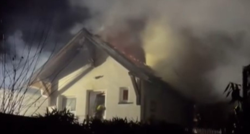 Feuer im Tierpark Bad Liebenstein