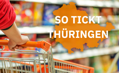 Wochenmarkt oder Supermarkt? So kauft Thüringen ein