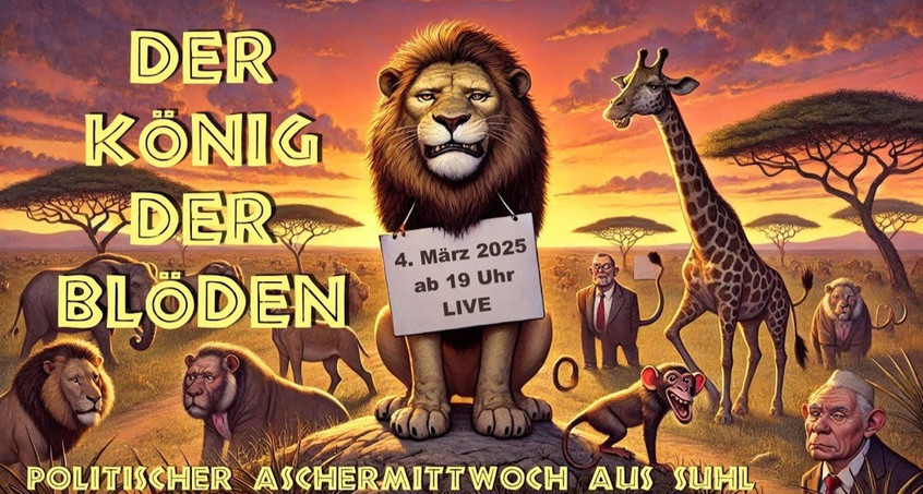 Live im Stream: Politischer Aschermittwoch mit Daniel Ebert