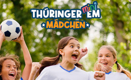 Mini-EM der Mädchen: Thüringens Nachwusch-Kickerinnen im EM-Fieber