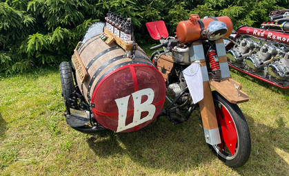 Zwei kreative Köpfe aus Eßleben bauen Motorräder mit Kultstatus