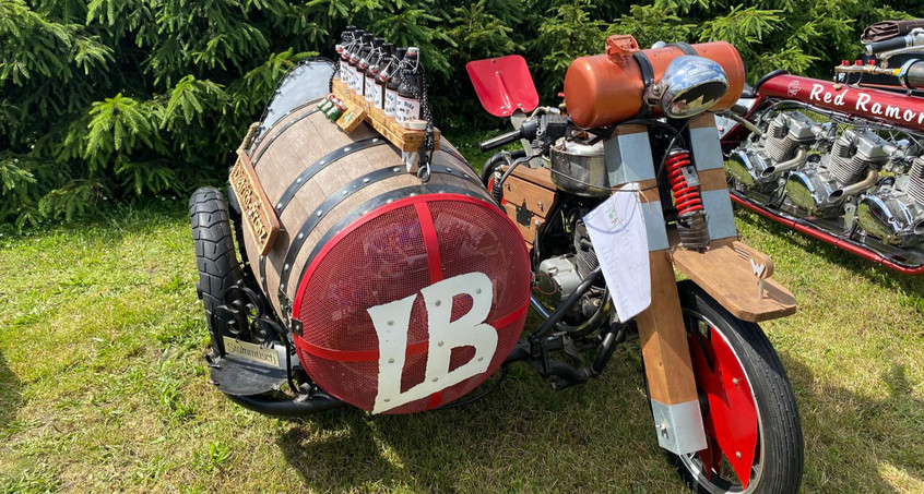 Zwei kreative Köpfe aus Eßleben bauen Motorräder mit Kultstatus