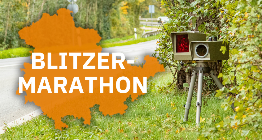 Blitzermarathon in Thüringen: Hier wird kontrolliert