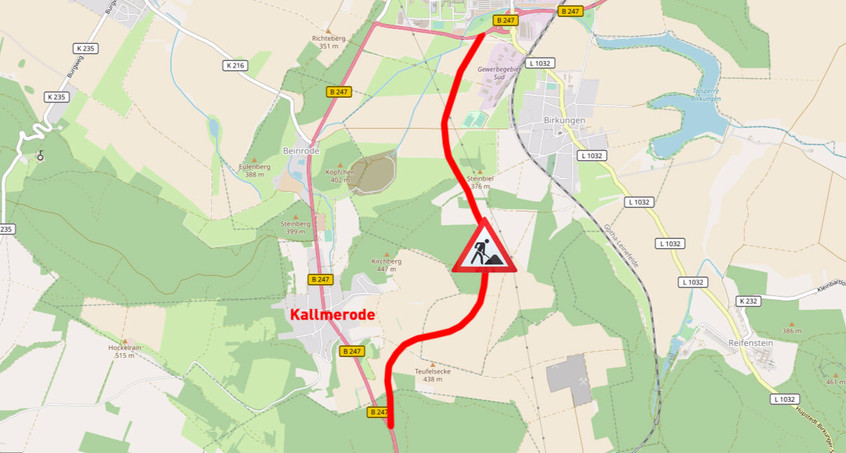 Bau der Ortsumfahrung Kallmerode soll Ende 2019 starten