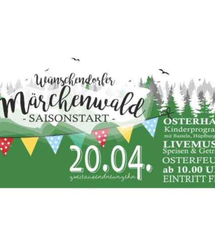 Saisonstart im Wünschendorfer Märchenwald