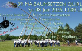 39. Maibaumsetzen in Quirla