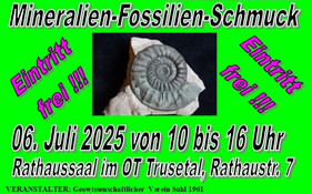 Mineralien und Fossilienbörse