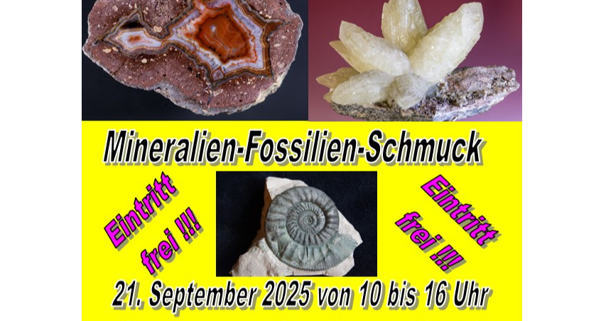 Mineralien und Fossilienbörse