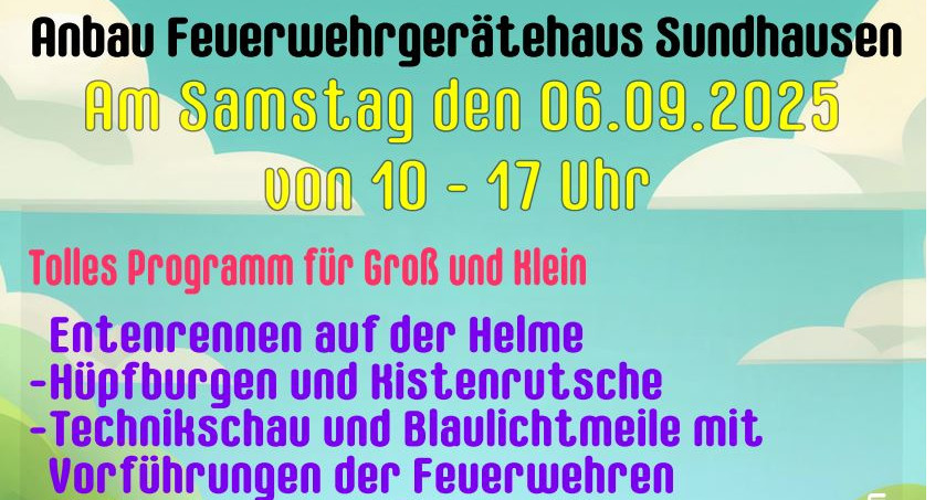 10 Jahre Feuerwehrgerätehausanbau