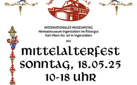 Mittelalterfest zum internationalen Museumstag 