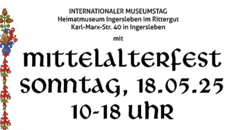 Mittelalterfest zum internationalen Museumstag