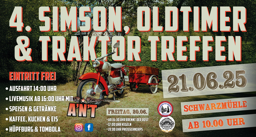 4. Simson Oldtimer und Traktortreffen