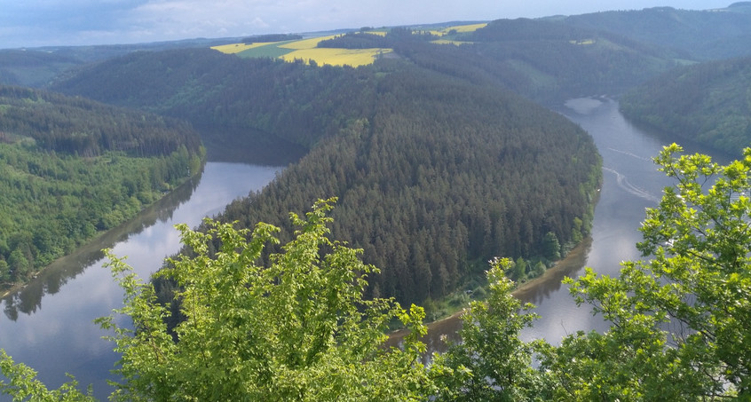 Singlewanderung für Leute bis 45 Jahre an der Hohenwartetalsperre