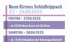 Neon Disco Kirmes 