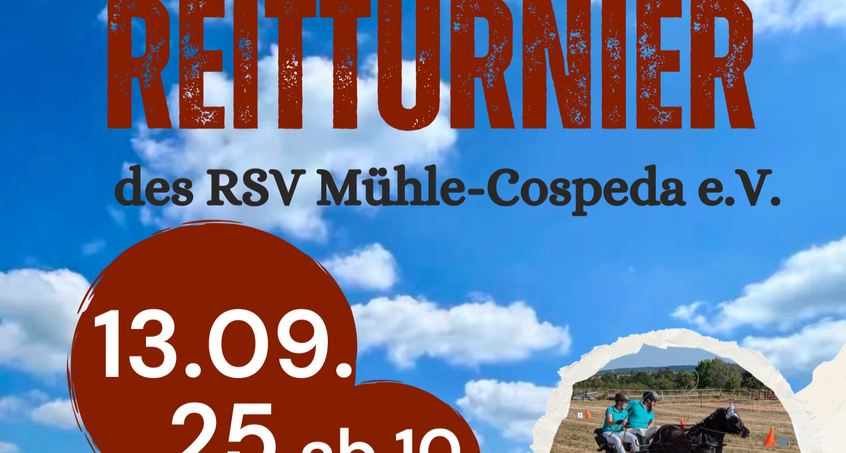 Reitturnier des RSV "Mühle-Cospeda" e.V.