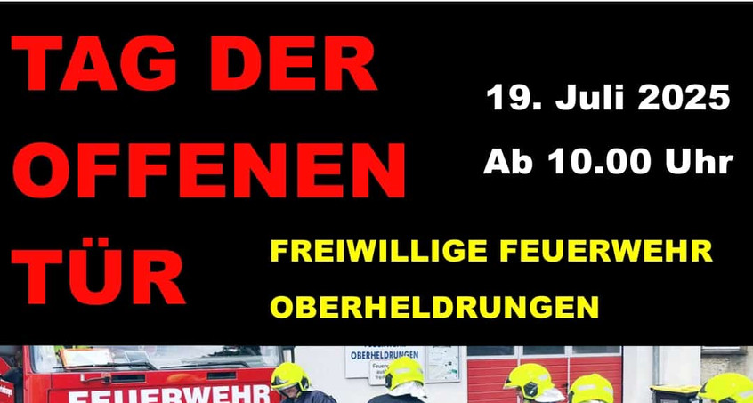 TAG DER OFFENEN TÜR - Feuerwehr Oberheldrungen