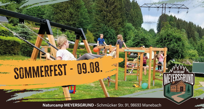 Sommerfest im Naturcamp Meyersgrund